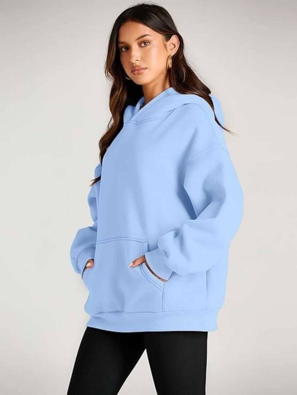 Hoodie- Baby Blue - Image 5