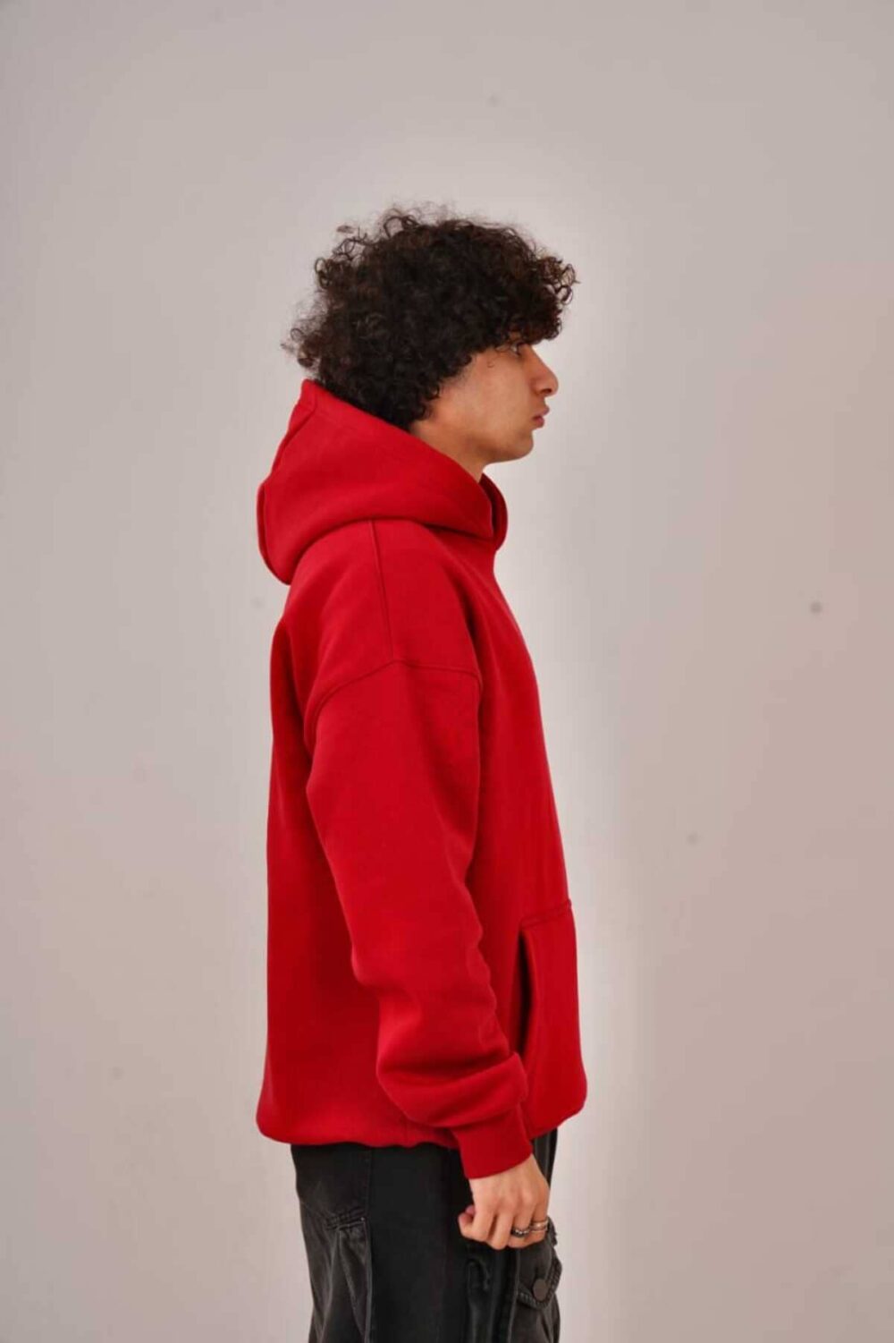 Hoodie-Burgundy - Image 5
